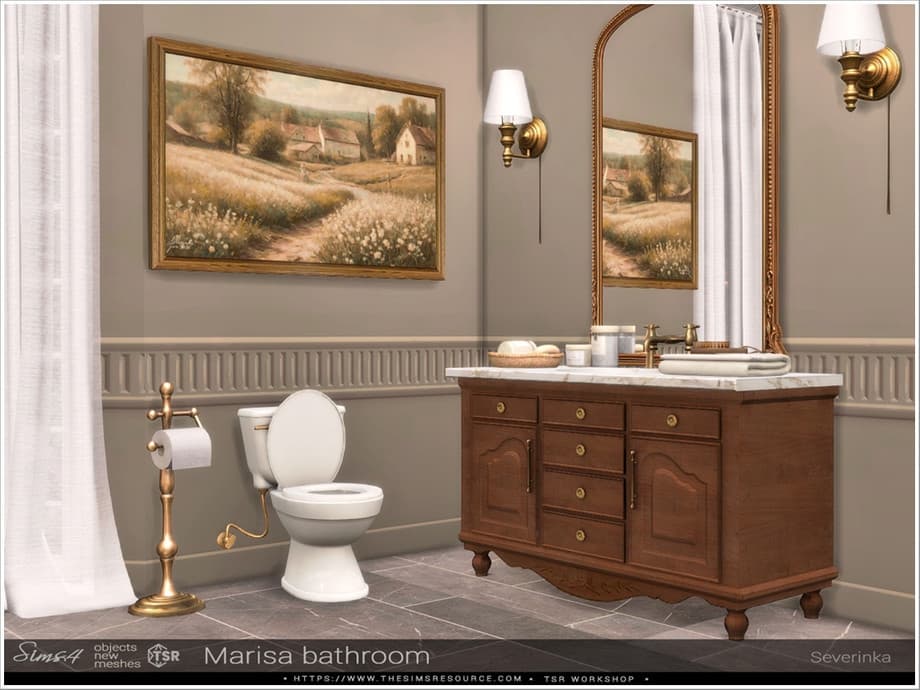 Галерея мода Набор для ванной Marisa bathroom #2